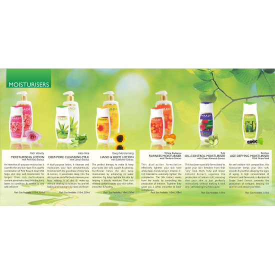 Vaadi Herbals Aloe Vera Deep Pore Cleansing Milk - Cleansing & Moisturizing