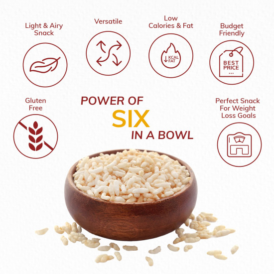 24 Mantra Organic Puffed Rice - Naturally Gluten-Free & Chemical-Free