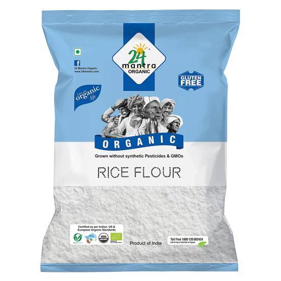 24 Mantra Organic Rice Flour - 100% Organic & Gluten-Free