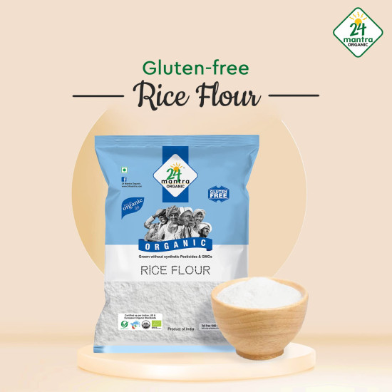 24 Mantra Organic Rice Flour - 100% Organic & Gluten-Free