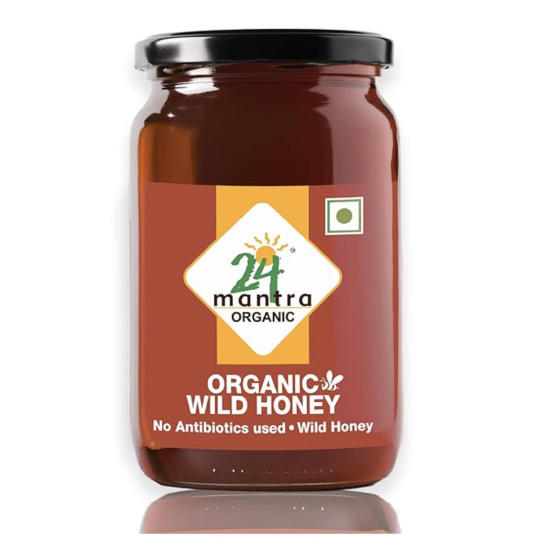 24 Mantra Organic Wild Honey - 250gms | Chemical Free & Sugar Free