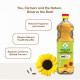 24 Mantra Organic Coldpressed Sunflower Oil 1L - 100% Organic & Chemical Free