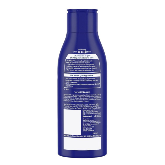 Nivea Nourishing Lotion Body Milk - 48H Moisturization