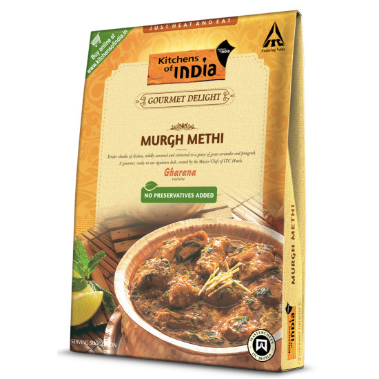 Kitchens Of India Murgh Methi, 285G - Authentic Fenugreek Flavor