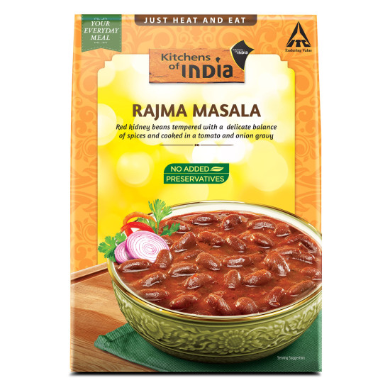 Kitchens of India - Daily Treat, Rajma Masala, 285g - Authentic North Indian Flavor