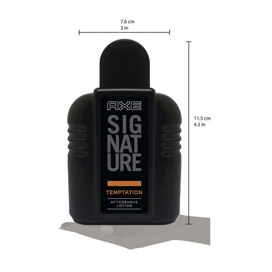 Axe Dark Temptation After Shave Lotion - Irresistible Chocolate Scent