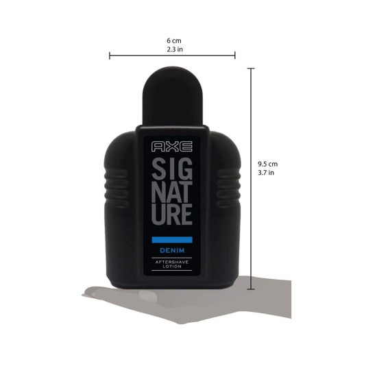 Axe Signature Denim After Shave Lotion 50 ml - Spicy Masculine Scent