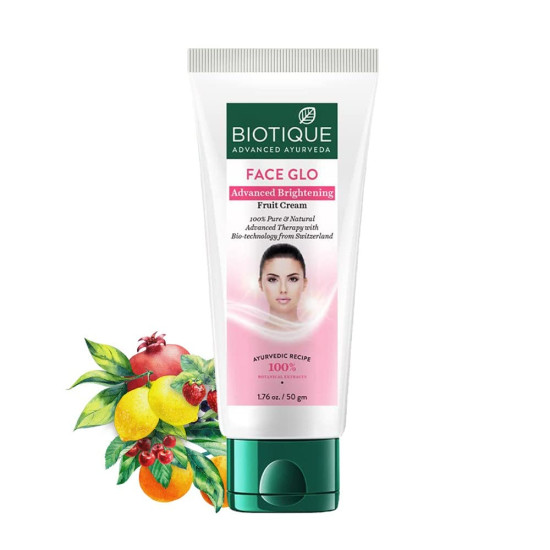 Biotique Face Glo Advance Brightening Fruit Cream - Visibly Flawless Skin