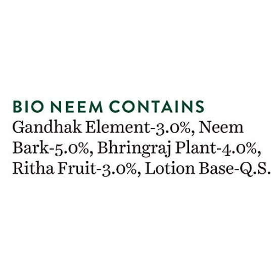 Biotique Fresh Neem Anti Dandruff Shampoo and Conditioner - Controls Dandruff