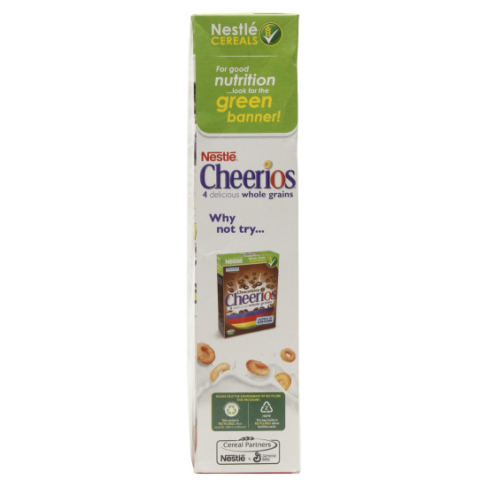 Nestle Cheerios White, 375g - Deliciously Crunchy with Whole Grains