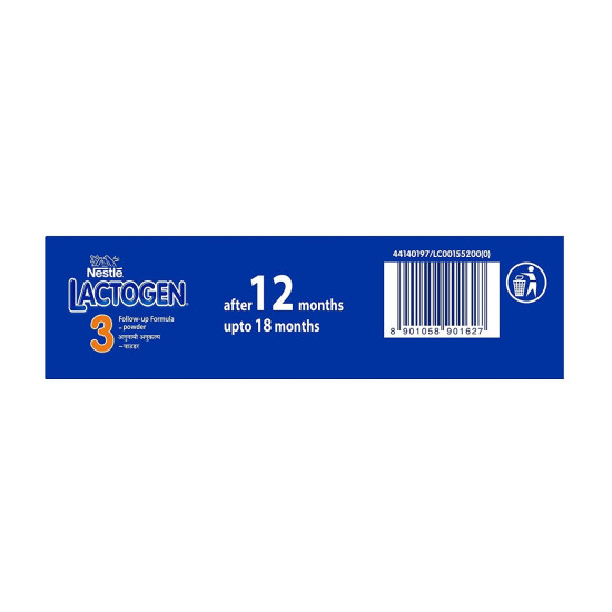 Nestle Lactogen Follow-Up Formula Powder, Stage 3 - Essential Nutrition for Infants