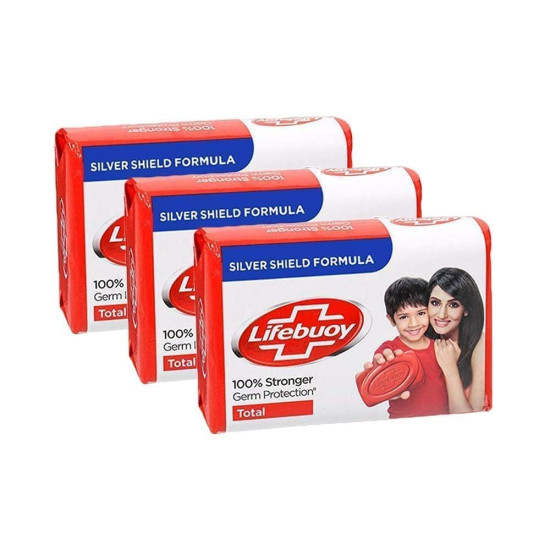 Lifebuoy Total 10 Soap Bar - Active Silver Formula