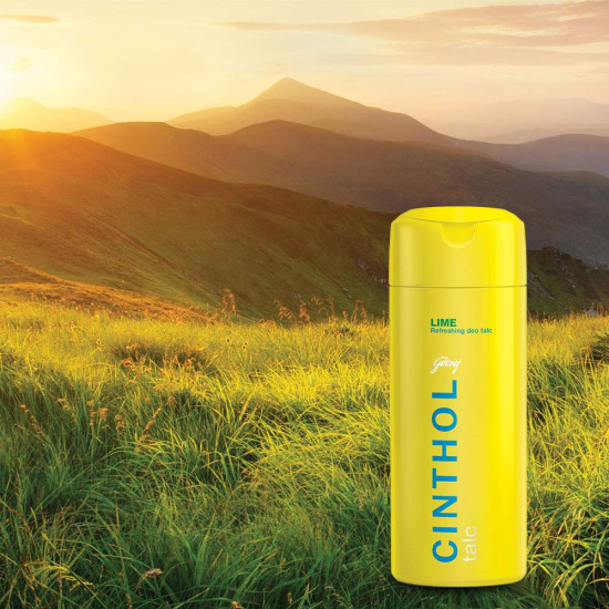 Cinthol Godrej Lime Talcum Powder - Superior Germ Protection