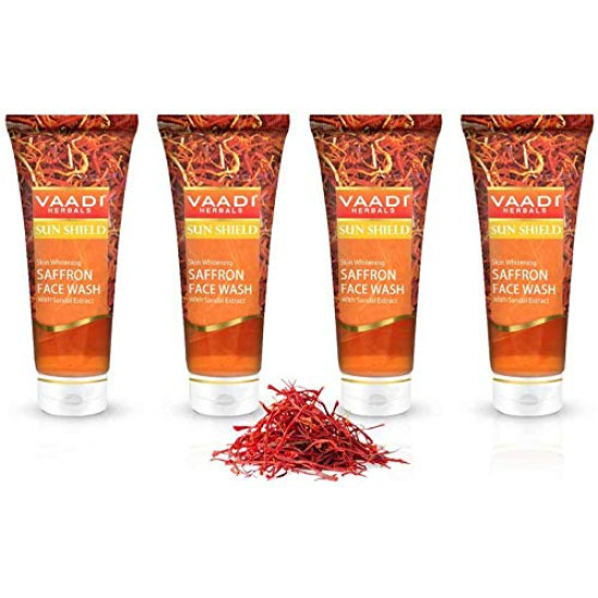 Vaadi Herbals Honey Lemon Face Wash with Jojoba Beads - Oil Control & Acne Treatment