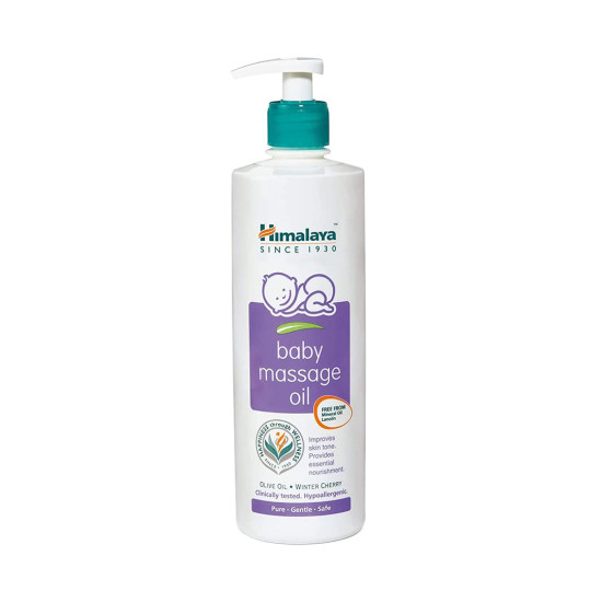 Himalaya Face Body Oil Baby Massage Oil - Nourishing & Safe for All Skin Types