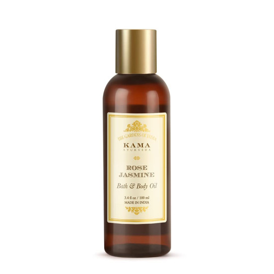 Kama Ayurveda Rose and Jasmine Bath and Body Oil - Natural Antioxidant