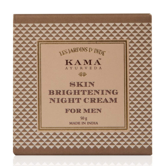 Kama Ayurveda Brightening & Smoothening Night Cream For Men - Anti-Aging Formula