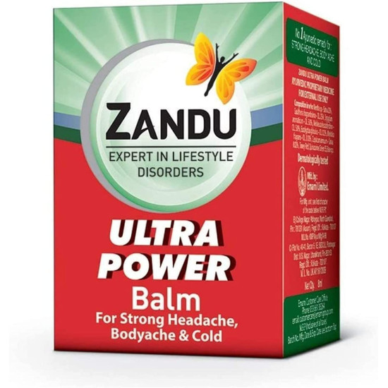 Zandu Balm Ultra Power - Quick Pain Relief