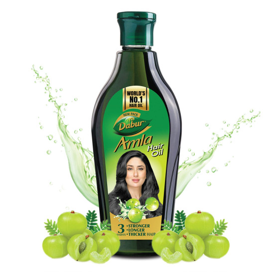 Dabur Amla Hair Oil - For Strong, Long, and Thick Hair