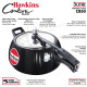 Hawkins Contura Black Pressure Cooker, 5 Litre - Hard Anodised Body