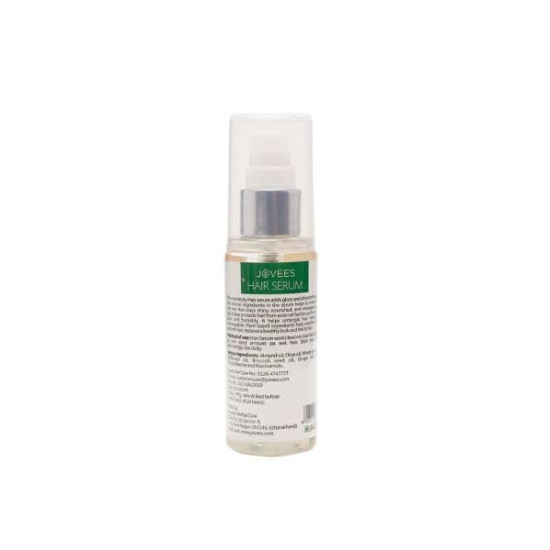 Jovees Herbal Hair Serum Grape Seed and Almond - For Frizzy Hair & Hairfall Prevention