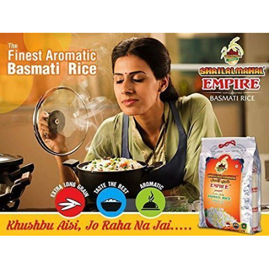 SHRILALMAHAL Empire Basmati Rice - Most Premium Quality 5 Kg