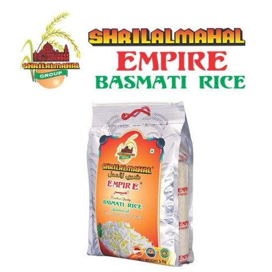 SHRILALMAHAL Empire Basmati Rice - Most Premium Quality 5 Kg