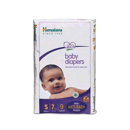 Himalaya Herbals Baby Diaper S Size Small - Natural Antirash Shield