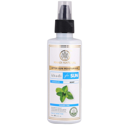 KHADI NATURAL After Sun Mint Gel - Cool & Refreshing Moisturizer