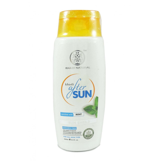 KHADI NATURAL After Sun Mint Gel - Cool & Refreshing Moisturizer