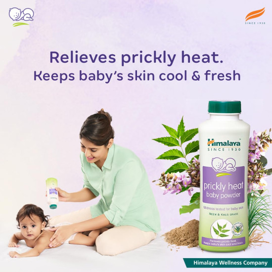Himalaya Prickly Heat Baby Powder with Neem and Yashada Bhasma - 100g