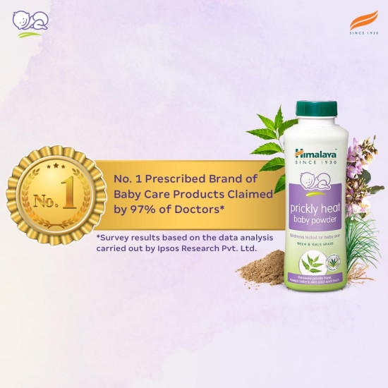 Himalaya Prickly Heat Baby Powder with Neem and Yashada Bhasma - 100g
