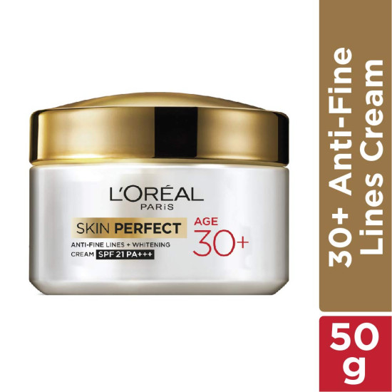 L'Oreal Paris Anti-Fine Lines Cream - Fights Signs of Aging with SPF21