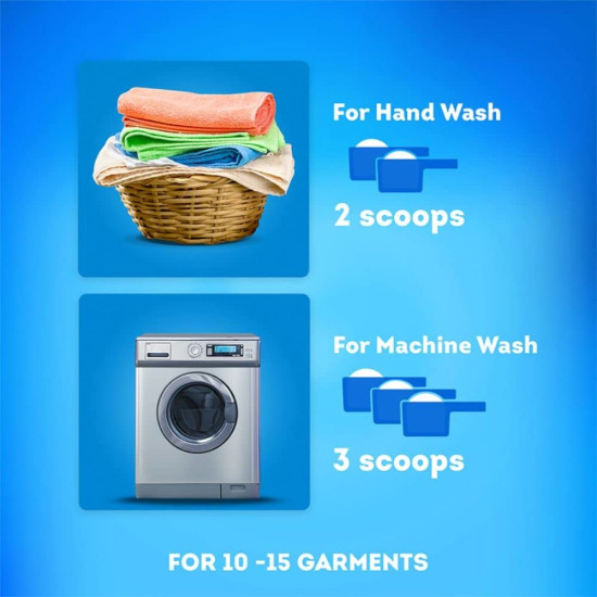 Surf Excel Easy Wash Detergent Powder 3 Kg - Superfine & Tough Stain Removal
