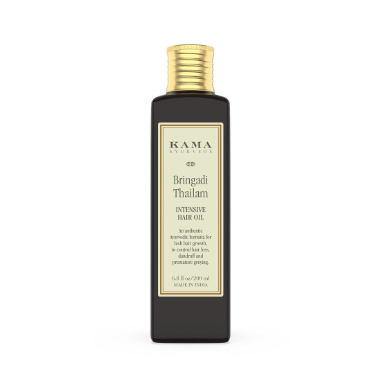 Kama Ayurveda Bringadi Intensive Hair Treatment Oil - 100% Natural Hair Care