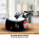 Hawkins Contura Black 1.5 Litre Pressure Cooker - Hard Anodised Body