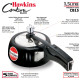 Hawkins Contura Black 1.5 Litre Pressure Cooker - Hard Anodised Body
