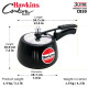 Hawkins 3 Litre Contura Black Pressure Cooker - Hard Anodised Inner Lid