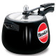 Hawkins 6.5 Litre Contura Black Pressure Cooker - Hard Anodised Inner Lid Cooker