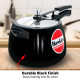 Hawkins 6.5 Litre Contura Black Pressure Cooker - Hard Anodised Inner Lid Cooker