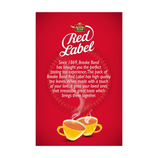 Brooke Bond Red Label Tea - Basil, Cardamom & Ginger Infusion