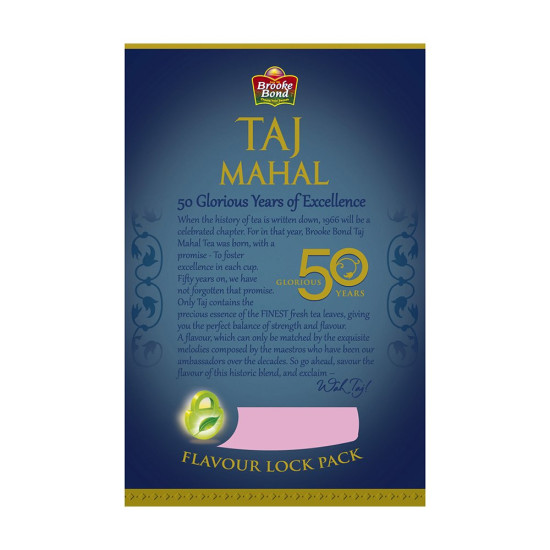 Taj Mahal Tea, 500g - Authentic Indian Blend