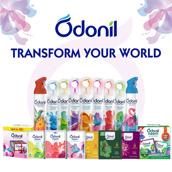 Odonil Room Air Freshener Spray - Lavender Mist | Nature Inspired Fragrance