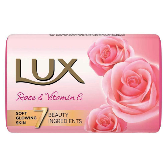 Lux Soft Glow Rose & Vitamin E Soap - For Glowing Skin