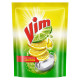 Vim Dishwash Liquid Gel Lemon - No Residue Grease Cleaner