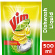 Vim Dishwash Liquid Gel Lemon - No Residue Grease Cleaner
