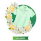 Wheel Green Powder Lemon and Jasmin - Bleach Free Detergent