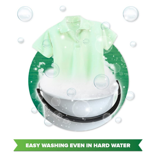 Wheel Green Powder Lemon and Jasmin - Bleach Free Detergent