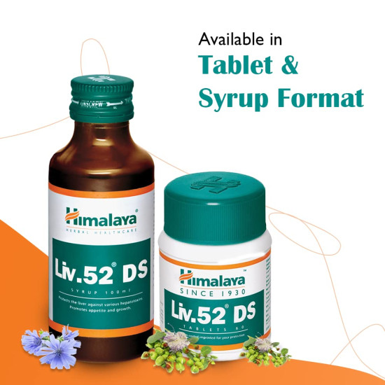 Himalaya Liv.52 DS Tablets 60 - Natural Liver Support