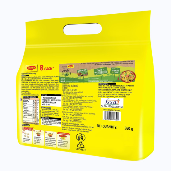 MAGGI 2-minute Instant Noodles - Masala Taste with Iron Goodness